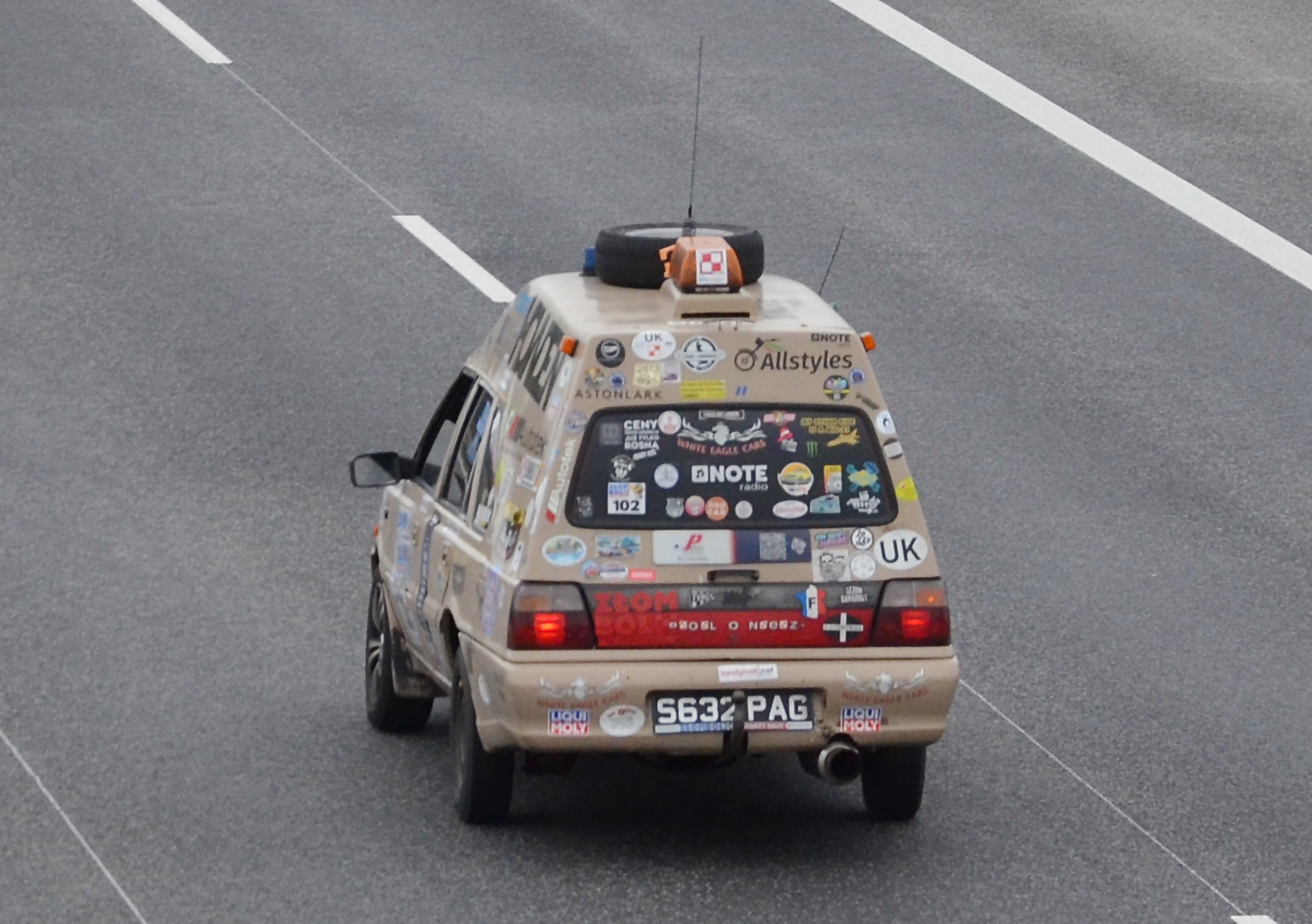 S632PAG, FSO Polonez 1st gen Van (Cargo Plus), 3rd facelift, 1998–2001