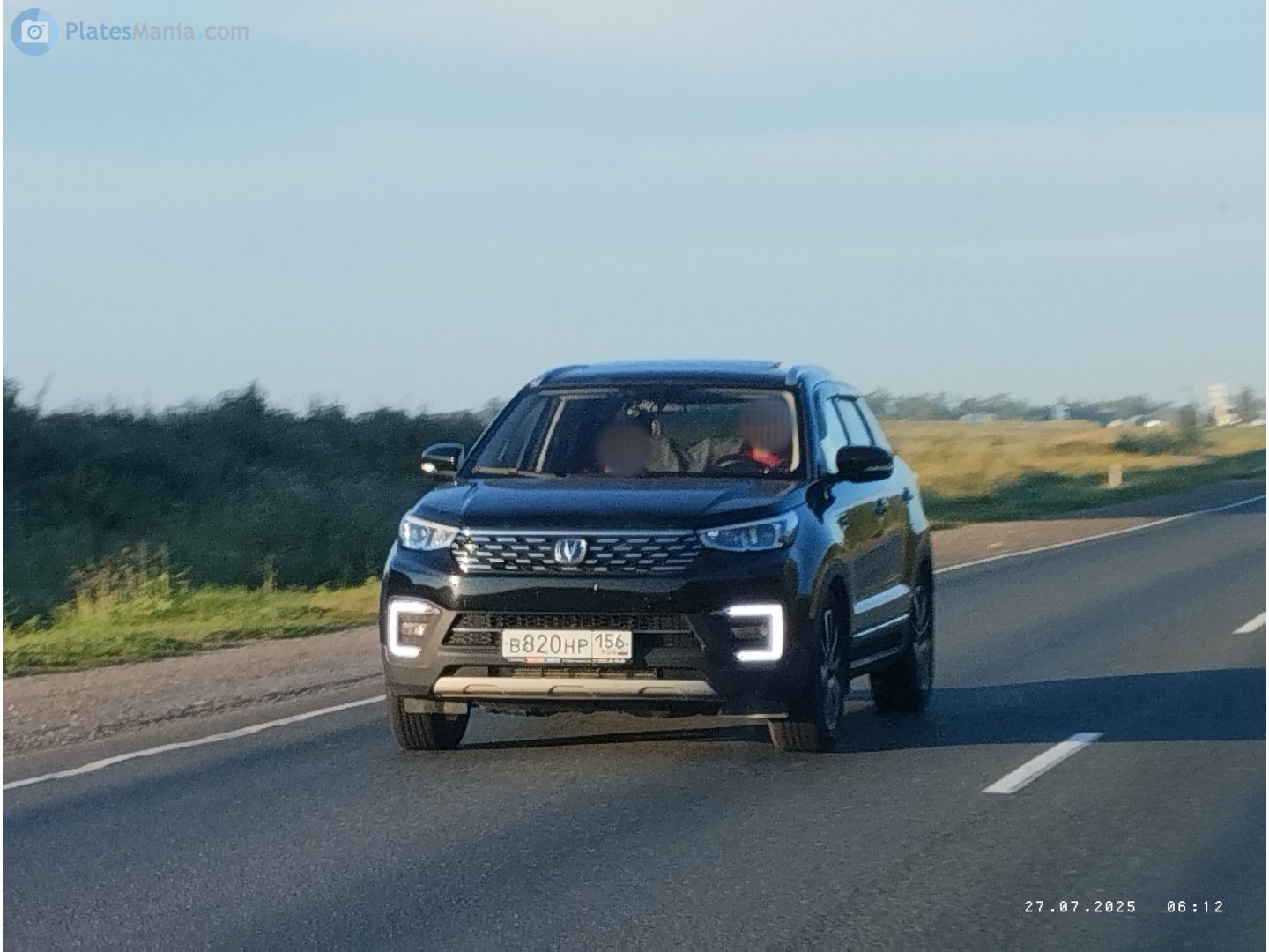в 820 нр 156, Changan (Chana) CS55 1st gen, 2017–