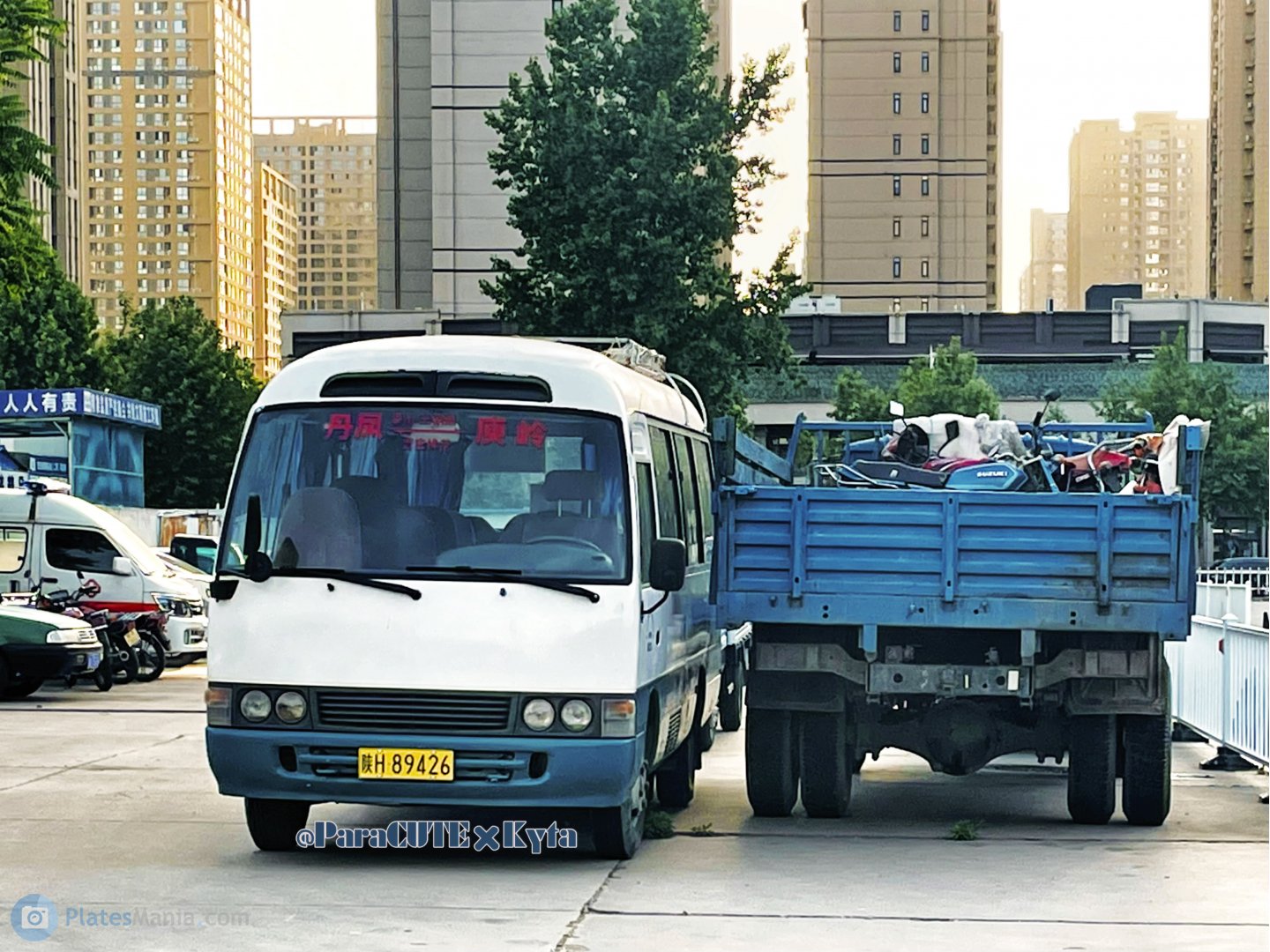 陕H·89426, Toyota Coaster 3rd gen (B40/B50), 1993–2016