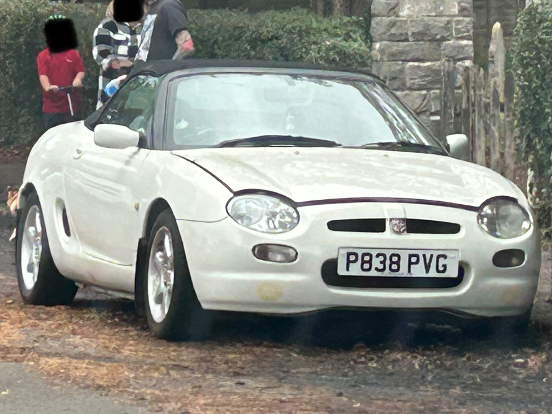 P838PVG, MG F 1st gen (MG F), 1995–2002