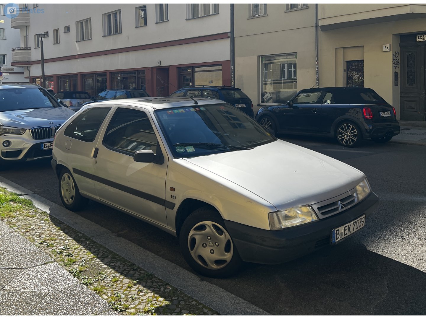 B EK 7039, Citroёn ZX 1st gen 3-door Hatch (N2), 1991–1998