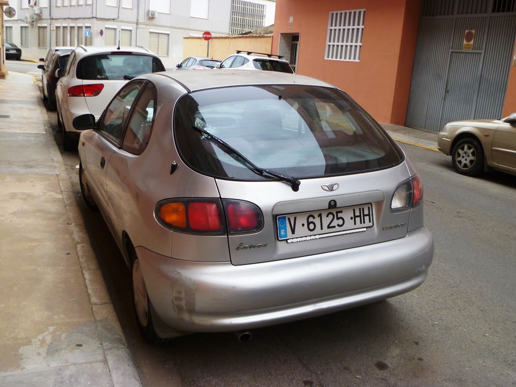 V 6125 HH, Daewoo Lanos 1st gen 3-door Hatch (T100/T150), 1997–2003