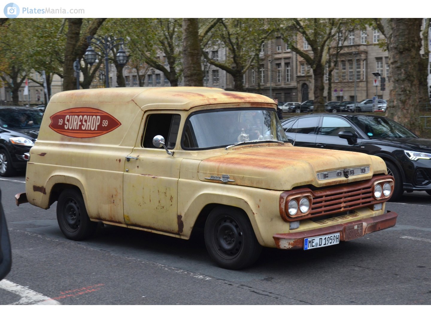 ME D 1959 H, Ford F-100 3rd gen Van, 1956–1960