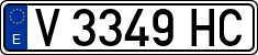 License plates of Spain, 1971 year series