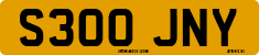 License plate of the United Kingdom, 1983 year system
