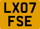 License plate of the United Kingdom, 2001 year system