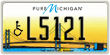 Michigan, Vehicles for disabled persons (A1234)