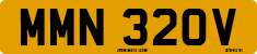 License plate of the United Kingdom, 1963 year system