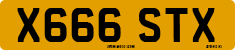 License plate of the United Kingdom, 1983 year system
