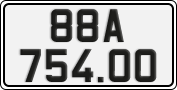 License plate of Vietnam, Cars