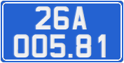 License plate of Vietnam, Government and public administrations