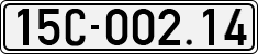 License plate of Vietnam, Cars