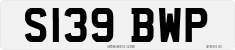 License plate of the United Kingdom, 1983 year system