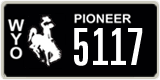 Wyoming, Specialty plates (1234)