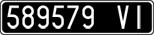 License plate of Italy, Cars (1927 year series)