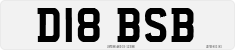 License plate of the United Kingdom, 1983 year system