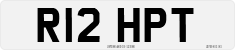 License plate of the United Kingdom, 1983 year system