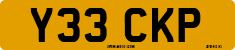 License plate of the United Kingdom, 1983 year system