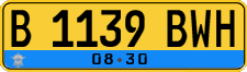 License plate of Indonesia, Commercial vehicles