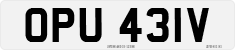 License plate of the United Kingdom, 1963 year system