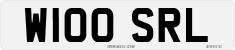 License plate of the United Kingdom, 1983 year system