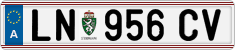 License plate of Austria, Regular plates
