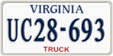 Virginia, Trucks (AB12-345)
