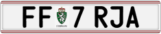 License plate of Austria, Regular plates