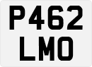 License plate of the United Kingdom, 1983 year system