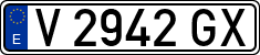 License plates of Spain, 1971 year series
