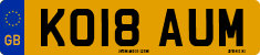 License plate of the United Kingdom, 2001 year system