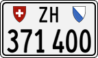 License plate of Switzerland, Cars