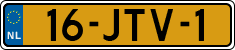 License plate of the Netherlands, Cars