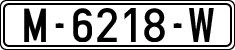 License plates of Spain, 1971 year series