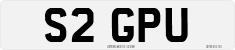 License plate of the United Kingdom, 1983 year system