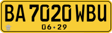 License plate of Indonesia, Commercial vehicles