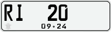 License plate of Indonesia, High authorities
