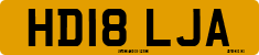 License plate of the United Kingdom, 2001 year system