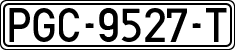 License plates of Spain, Official and military plates