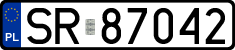 License plates of Poland, Regular car plates