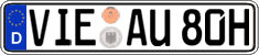 German license plate, Plates for oldtimers (type 
