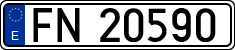 License plates of Spain, Official and military plates