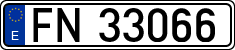License plates of Spain, Official and military plates