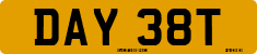 License plate of the United Kingdom, 1963 year system