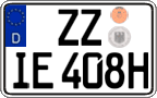 German license plate, Plates for oldtimers (type 
