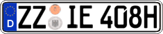German license plate, Plates for oldtimers (type 