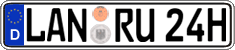 German license plate, Plates for oldtimers (type 