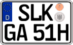 German license plate, Plates for oldtimers (type 