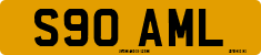License plate of the United Kingdom, 1983 year system