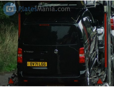 OV71 LGG, Vauxhall Vivaro